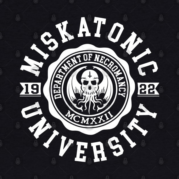 CTHULHU - MISKATONIC UNIVERSITY - LOVECRAFT by Tshirt Samurai